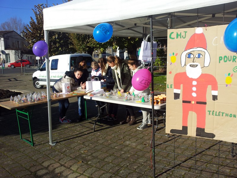 stand du CMJ au Téléthon